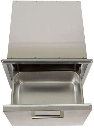 best outdoor stainless steel pull out ice box|ice cooler for outdoor kitchen.